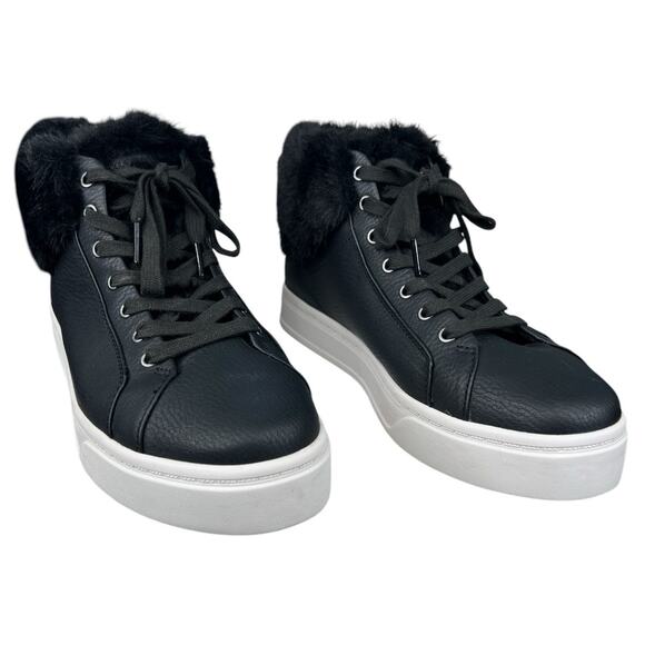 Koolaburra X UGG Women’s Sundell Black Cuffed Sneaker Boot Size US 10 - Picture 5 of 10